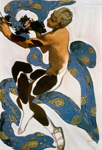 Le Faune Nijinsky, costume pour les Ballets Russes, 1912 - Leon Bakst