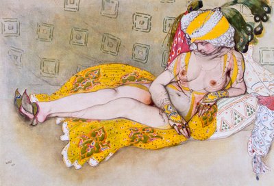 La Sultane Jaune, 1916 - Leon Bakst