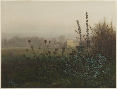 Paysage rural - Léon Bonvin