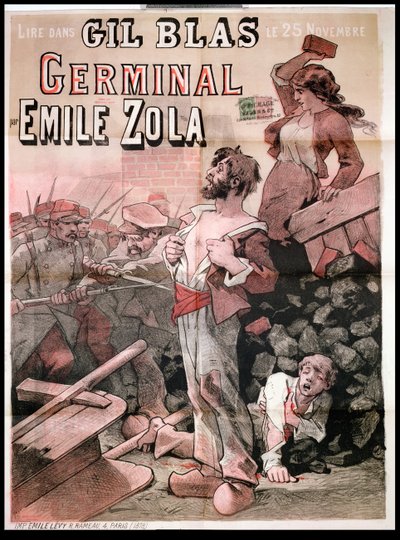 Affiche publicitaire pour la publication de 