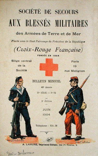 Couverture du bulletin mensuel de la 