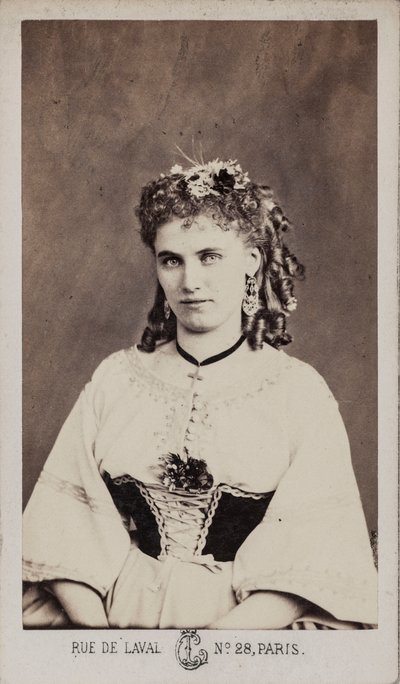 Portrait de Christine Nilsson 1843-1921 - Leon Cremiere