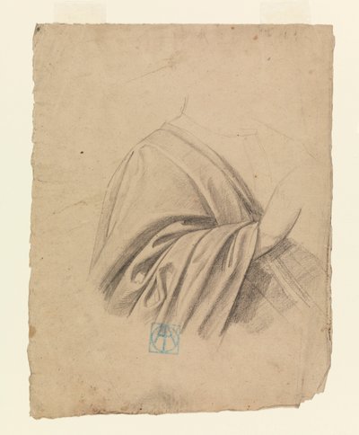 Étude de draperie - Leon Dabo