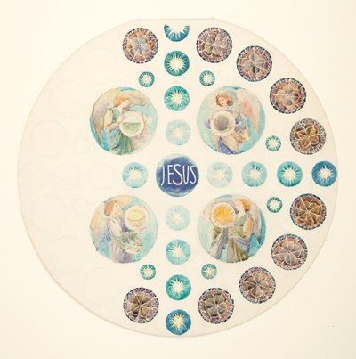 Étude pour la rosace de l