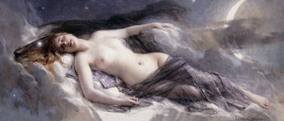 Luna - Leon Francois Comerre