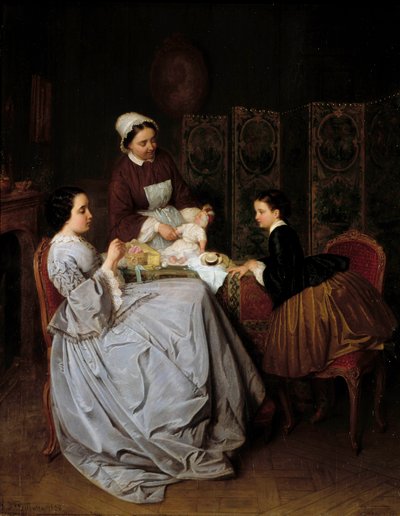 La couture - Leon Joseph Billotte