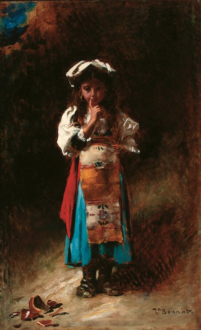La cruche cassée - Leon Joseph Florentin Bonnat