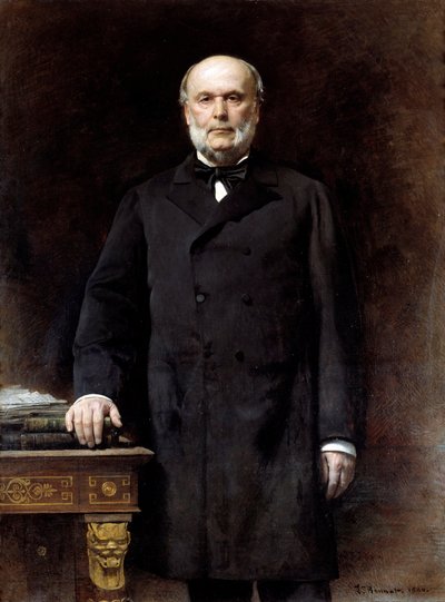 Portrait de Jules Grévy (1807-1891), Président de la République - Leon Joseph Florentin Bonnat