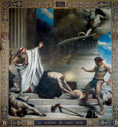 Le Martyre de Saint Denis, Évêque de Paris - Leon Joseph Florentin Bonnat