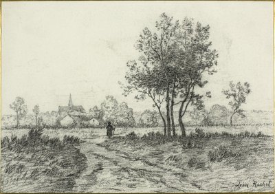 Paysage - Leon Richet