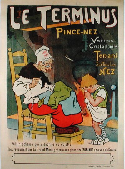 Affiche publicitaire pour le 