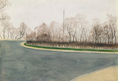 Route Déserte - Leon Spilliaert