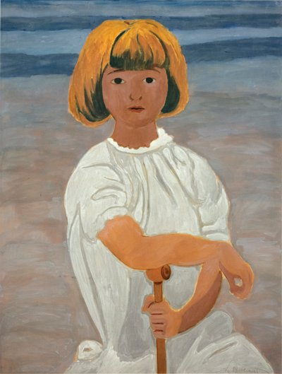 Fille sur la plage - Leon Spilliaert