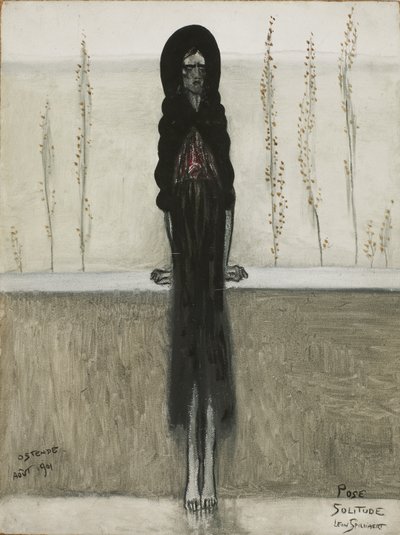 Pose, solitude - Leon Spilliaert