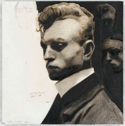 Autoportrait, 1903 - Leon Spilliaert
