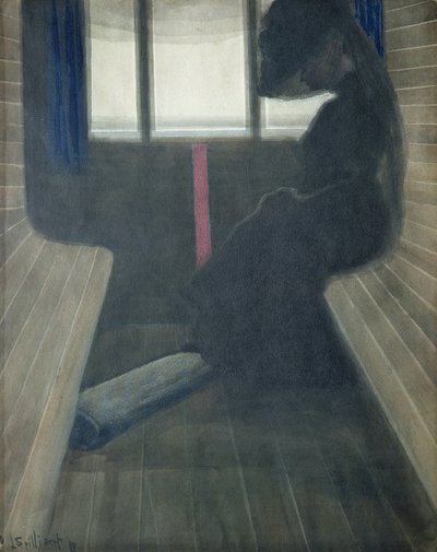 La Femme dans le train, La Veuve - Leon Spilliaert