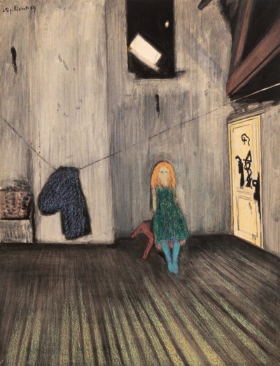 Toute seule, 1909 - Leon Spilliaert