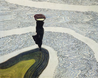 Femme au bord de l