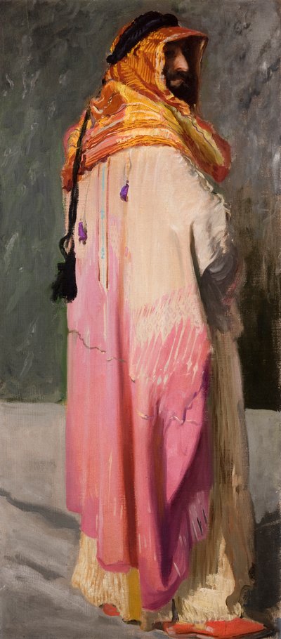 Portrait de Feliks Jasieński déguisé en bédouin - Leon Wyczolkowski