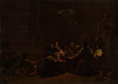 Pashur frappant Jérémie dans le temple - Leonaert Bramer