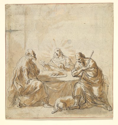 Souper à Emmaüs - Leonard Bramer