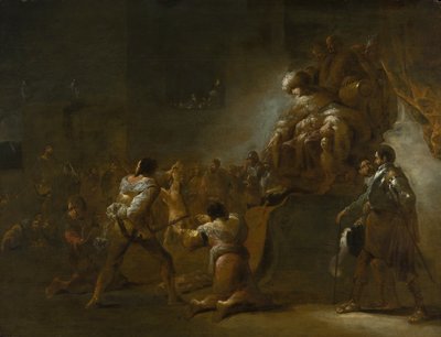 Le Jugement de Salomon, 1640s - Leonard Bramer