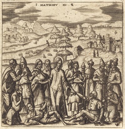 Le Christ guérit les malades - Leonard Gaultier