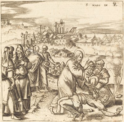 Le Christ guérit le garçon épileptique - Leonard Gaultier