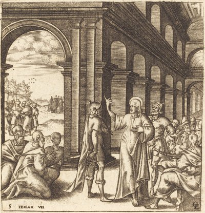 Le Christ à la fête des Tabernacles - Leonard Gaultier