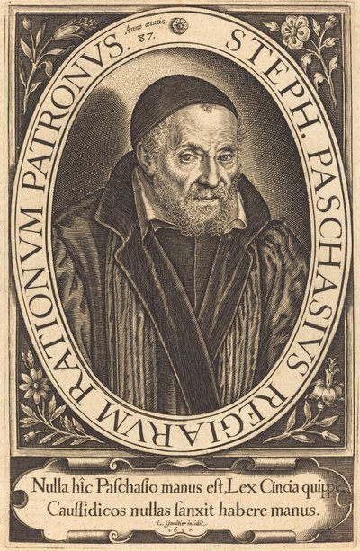 Étienne Pasquier - Leonard Gaultier