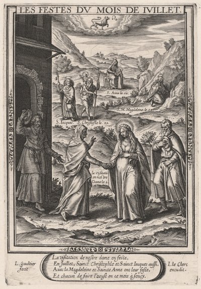Les Festes du mois de Juillet - Leonard Gaultier
