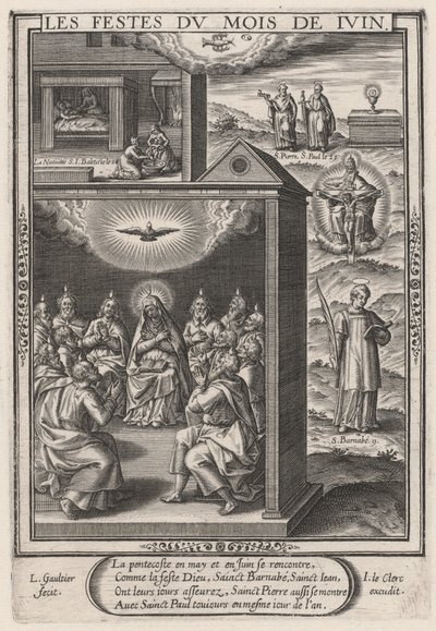 Les Festes du mois de Juin - Leonard Gaultier