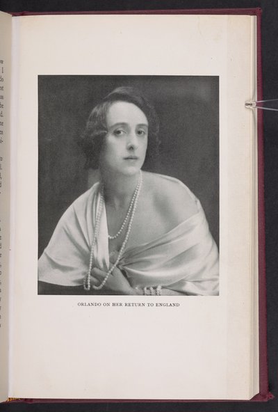 Orlando à son retour en Angleterre" extrait de Orlando : Une biographie de Virginia Woolf - Leonard George aka Lenare Green