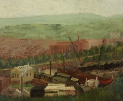 Bristol depuis Brandon Hill - Leonard Greaves