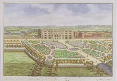 Le palais royal de Hampton Court, de 