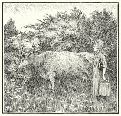 Vache douce, laisse couler ton lait - Leonard Leslie Brooke