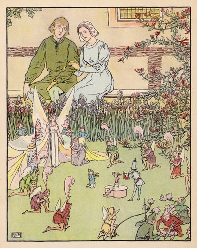 Illustration pour Tom Pouce - Leonard Leslie Brooke