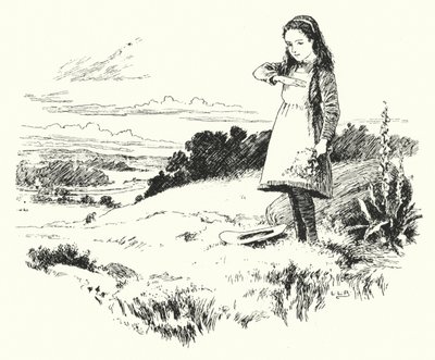 Coccinelle, coccinelle, rentre chez toi (gravure) - Leonard Leslie Brooke