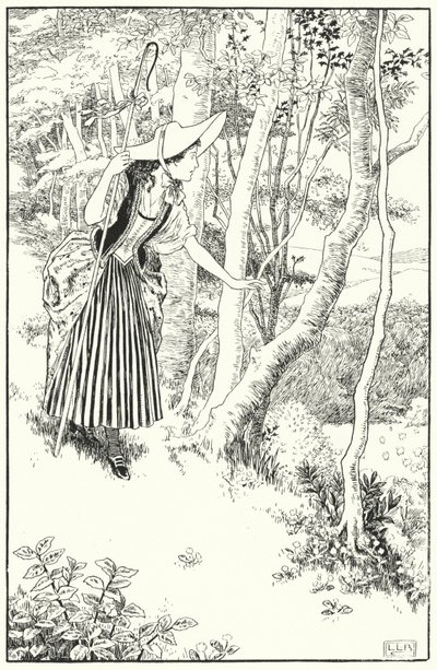 La petite Bo-Peep - Leonard Leslie Brooke