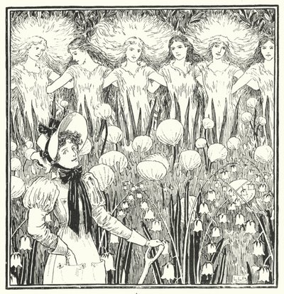 Maîtresse Mary, assez contraire, comment pousse votre jardin? - Leonard Leslie Brooke
