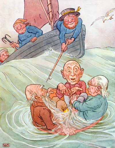 Les Trois Sages de Gotham - Leonard Leslie Brooke