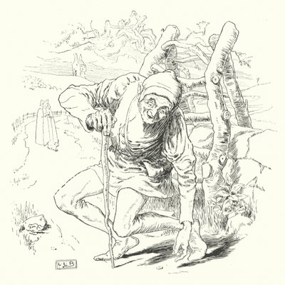 Il y avait un homme tordu, et il a parcouru un mile tordu - Leonard Leslie Brooke