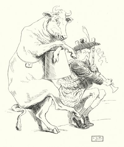 Il y avait un joueur de cornemuse, il avait une vache - Leonard Leslie Brooke