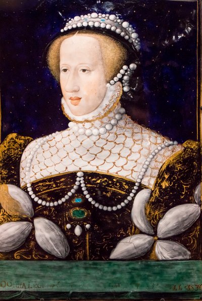 Eléonore de Habsbourg, Limoges,1560 (émail sur cuivre) - Leonard Limosin