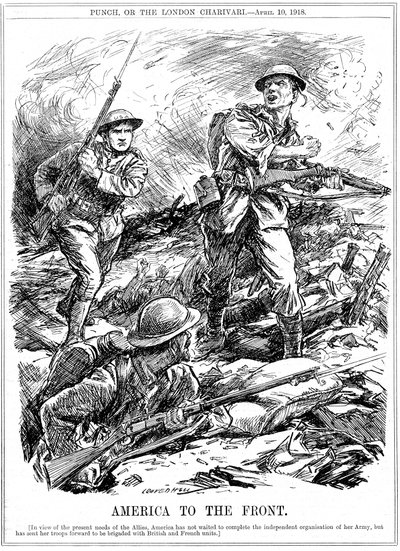 Renforts américains pour aider les troupes alliées avant l