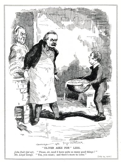 John Bull se plaint à Lloyd George qu
