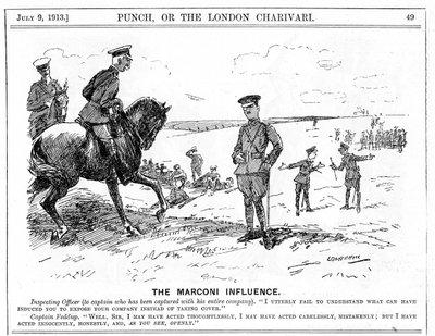Scandale des actions Marconi, 1913 - Leonard Raven Hill