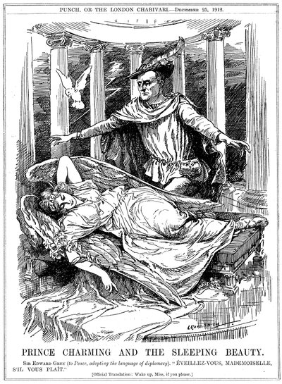 Le Prince Charmant et la Belle au bois dormant, 1912 - Leonard Raven Hill