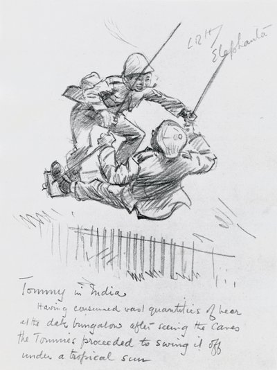 Tommy en Inde - Leonard Raven Hill