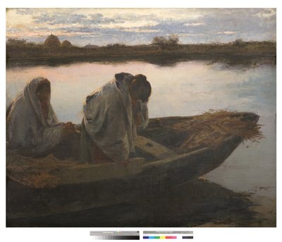 Prière (à Chioggia) ou Pour les naufragés malheureux, 1897 - Leonardo Bazzaro